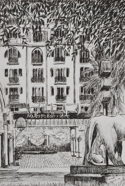 Majestic Cannes Film Festival Fashion TV entrance, 2014 da Vincent Alexander Booth
